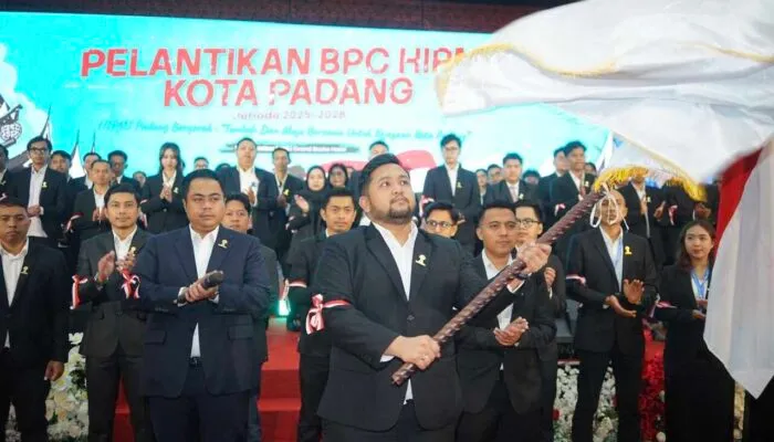 Wendoky Putra Basko Resmi Nakhodai BPC HIPMI Padang 2025-2028, Siap Jadi “Rumah Besar Pengusaha Muda”